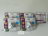 5 x vervangspot led gu10 5w dimbaar