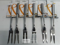 5 x vleesvork 33 cm 18/10 - afbeelding 3 van  3
