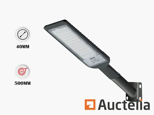 5 x wandbeugel 50 cm tbv straatverlichting - grijs - diam ø50mm - afbeelding 1 van  2