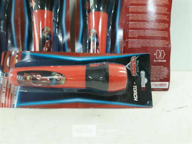 5 x zaklamp cars led 13 cm - afbeelding 3 van  3