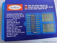 50 delige extra lange bitset stahlkaiser - afbeelding 7 van  7