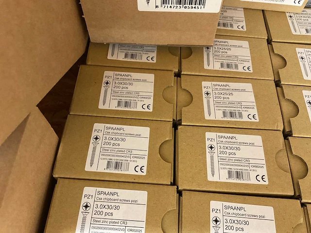 50 dozen spaanplaatschroeven - afbeelding 7 van  7