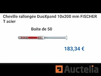 50 fischer duoxpand torx-head hamerharingen 10 x 200 mm - afbeelding 1 van  6
