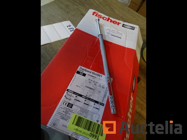 50 fischer duoxpand torx-head hamerharingen 10 x 200 mm - afbeelding 5 van  6