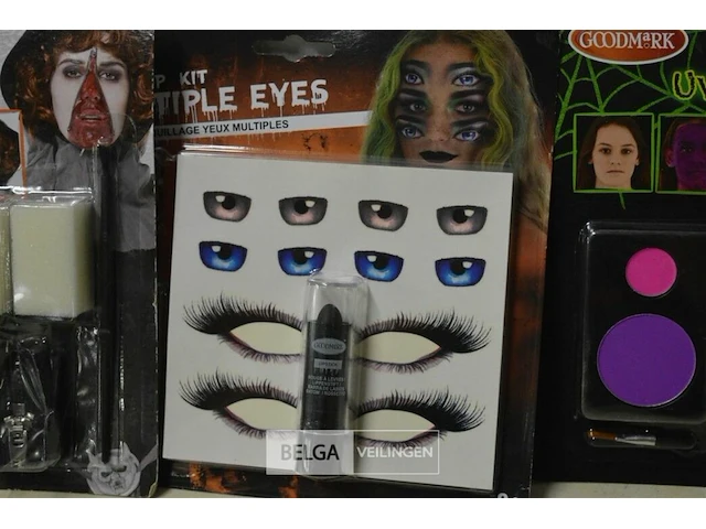 ±50 halloween make up heksen - afbeelding 2 van  4