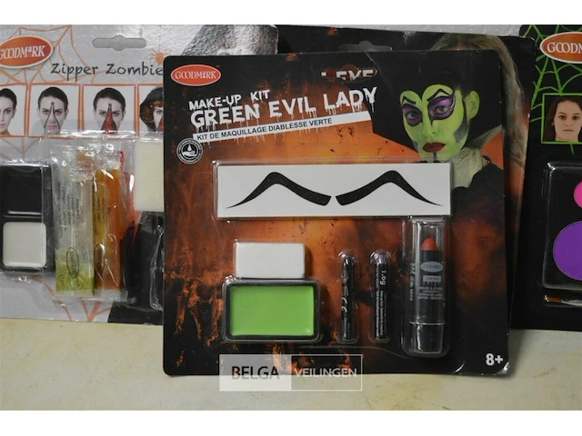 ±50 halloween make up heksen - afbeelding 4 van  4