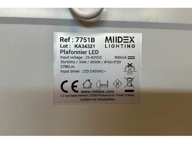 50 ledpanels miolex - afbeelding 3 van  5