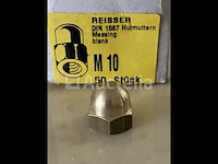 50 messing dopmoeren m10 - afbeelding 1 van  1
