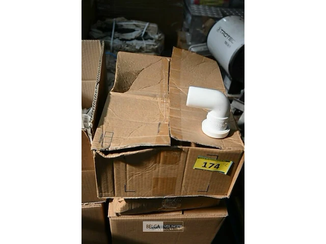 ±50 st (2 dozen) met pp soil bend ø40 x 90gr - afbeelding 2 van  2