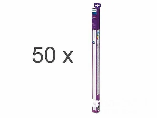 50 stuks philips t8 led tl buis g13 8w - afbeelding 1 van  8