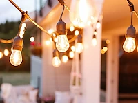 50 x 2w e27 st45 filament led bulb 2700k - afbeelding 1 van  9
