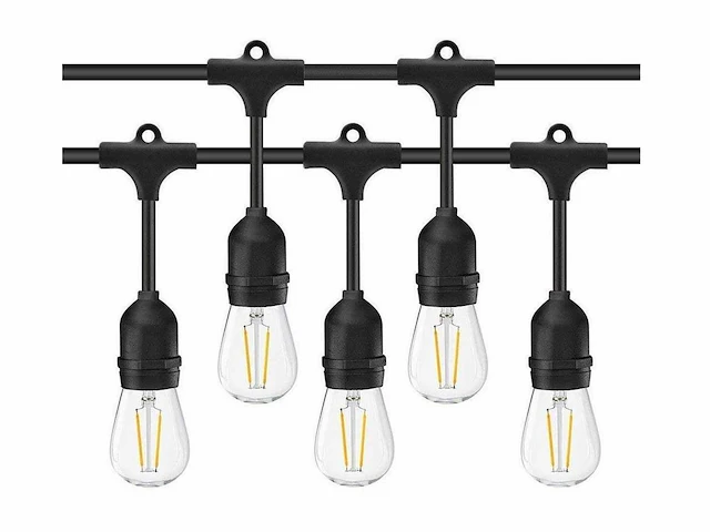 50 x 2w e27 st45 filament led bulb 2700k - afbeelding 8 van  9