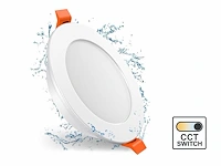 50 x 4.9w cct 3 kleur inbouwspot watredicht - afbeelding 1 van  4