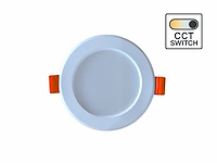 50 x 4.9w cct 3 kleur inbouwspot watredicht - afbeelding 2 van  4