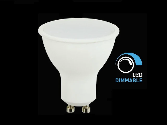 50 x 4.9w gu10 led spot dimbaar 3000k - afbeelding 1 van  2