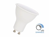 50 x 4.9w gu10 led spot dimbaar 3000k - afbeelding 1 van  2