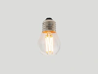 50 x 4w e27 g45 filament led bulb 2700k - afbeelding 1 van  4