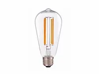 50 x 4w e27 st64 filament led bulb 2700k - afbeelding 1 van  2