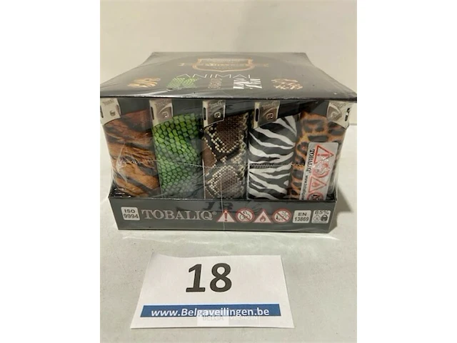 50 x aanstekker toballiq animal skins - afbeelding 1 van  3