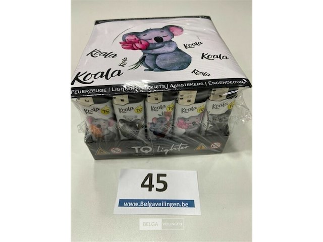 50 x aanstekker toballiq koala - afbeelding 3 van  3