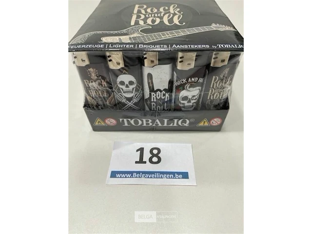 50 x aanstekker toballiq rock and roll - afbeelding 1 van  3