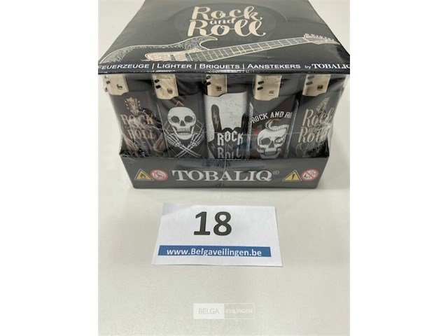 50 x aanstekker toballiq rock and roll - afbeelding 1 van  3