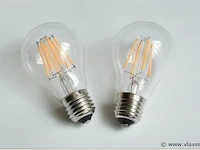 50 x filament lamp a60 – 6w – e27 – dimbaar – 2700k – 500 lm – ip20 – binnen - afbeelding 2 van  3