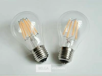 50 x filament lamp a60 – 6w – e27 – dimbaar – 2700k – 500 lm – ip20 – binnen - afbeelding 3 van  4