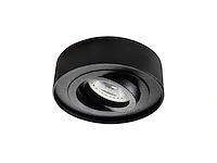 50 x gu10 inbouw armatuur zwart kantelbaar met lamphouder - afbeelding 2 van  7