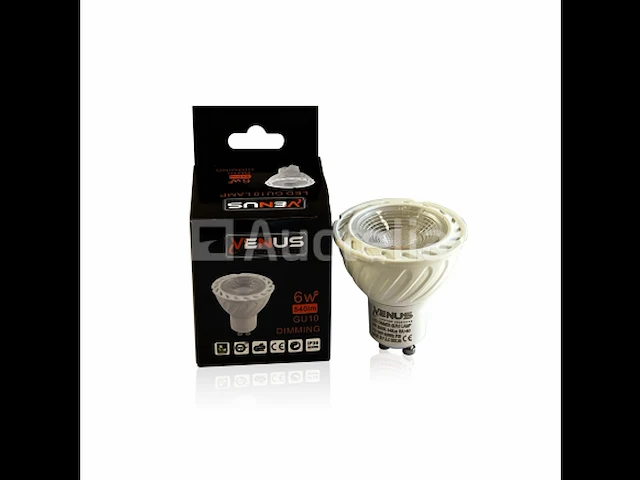 50 x gu10 led spot 3000k - 6w - dimbaar - afbeelding 2 van  5