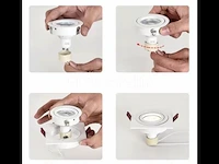 50 x gu10 led spot 3000k (warm wit) - 6w - afbeelding 3 van  4