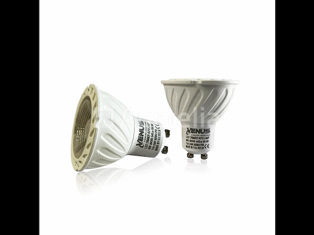50 x gu10 led spot 6500k - 6w - dimbaar - afbeelding 4 van  5