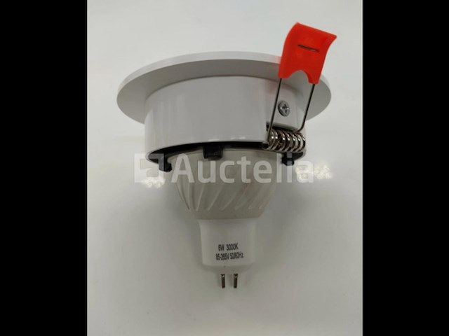50 x inbouwlamp gu10 – draaibaar – rond – zwart/wit – ip20 - afbeelding 4 van  4