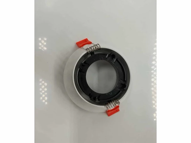 50 x inbouwlamp gu10 – draaibaar – rond – zwart/wit – ip20 - afbeelding 3 van  4