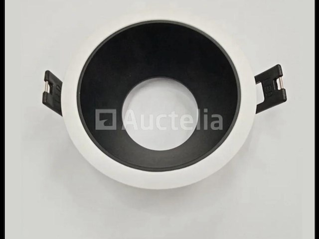 50 x inbouwlamp gu10 – rond – zwart/wit – ip20 - afbeelding 2 van  4