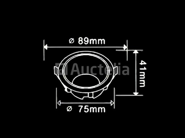 50 x inbouwlamp gu10 – rond – zwart/wit – ip20 - afbeelding 4 van  4