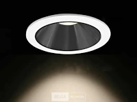 50 x inbouwlamp gu10 – rond – zwart/wit – ip20 - afbeelding 1 van  5
