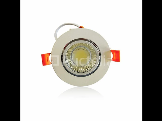 50 x inbouwspot 7w led wit dimbaar 6500k daglicht - afbeelding 2 van  6