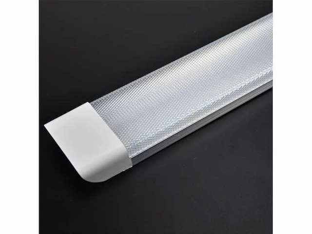 50 x led batten light 120w met lens - 6500k koud wit - afbeelding 1 van  4