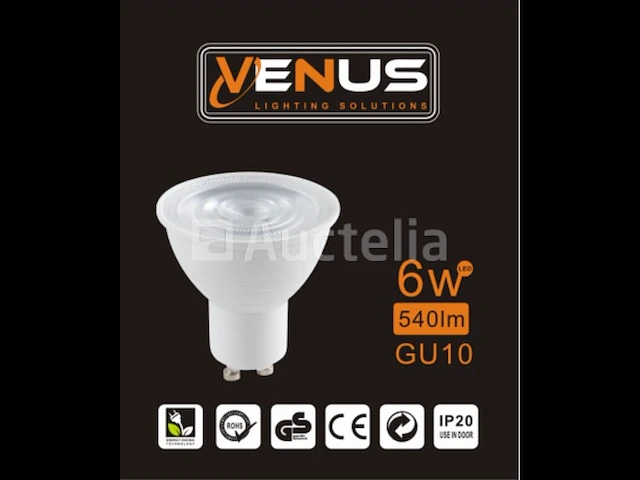 50 x led prikspot gu10 – 5w – 3000k warm wit – ip20 - afbeelding 3 van  5
