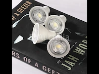 50 x led prikspot gu10 – 5w – 6500k koel wit – ip20 - afbeelding 3 van  3
