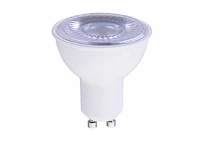 50 x led-spot gu10 – 5w – 3000k warm wit – ip20 - afbeelding 1 van  5