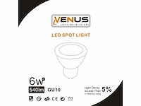 50 x led-spot gu10 – 5w – 3000k warm wit – ip20 - afbeelding 5 van  5