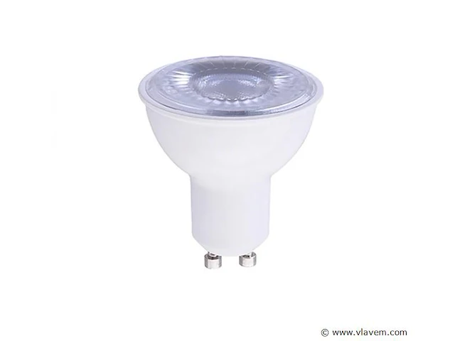 50 x led-spot gu10 – 5w – 6500k koud wit – ip20 - afbeelding 1 van  3
