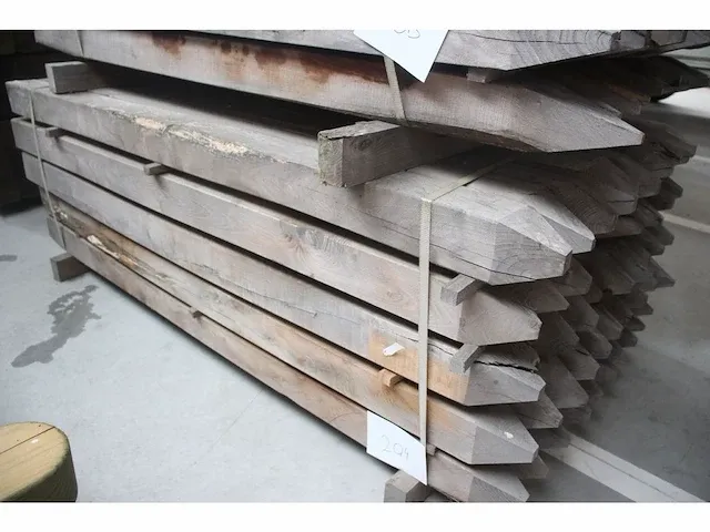 50 x robinia acacia paal - afbeelding 1 van  4