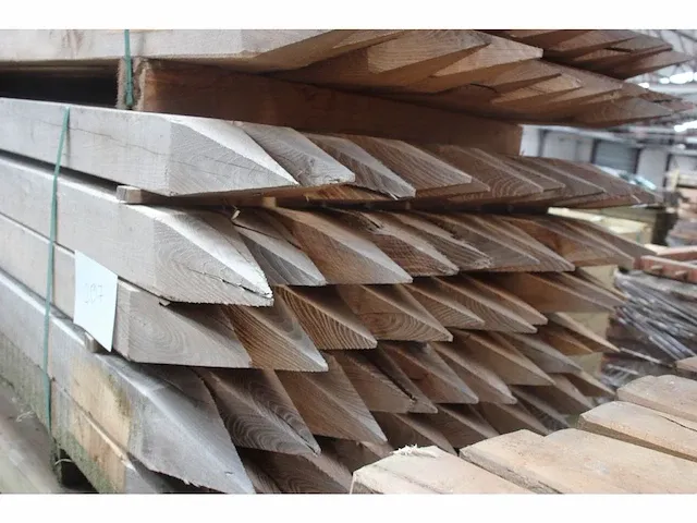 50 x robinia acacia paal - afbeelding 2 van  5
