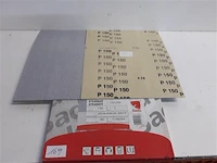 50 x schuurpapier k150 - afbeelding 1 van  2