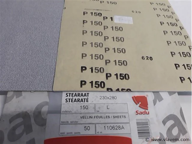 50 x schuurpapier k150 - afbeelding 2 van  2