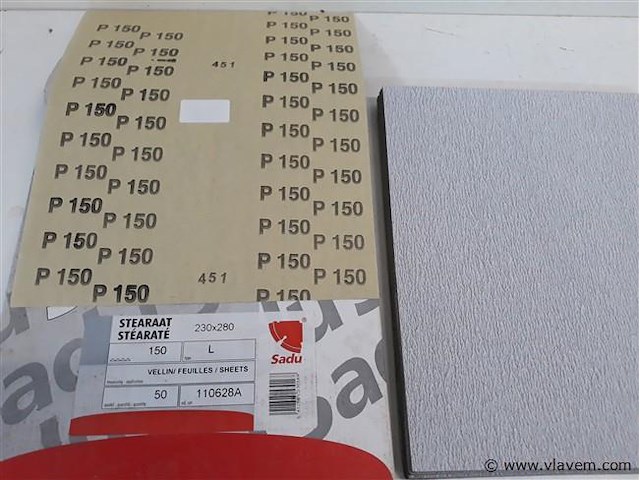 50 x schuurpapier k150 - afbeelding 2 van  2
