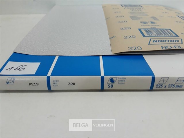 50 x schuurpapier k320 norton - afbeelding 3 van  3